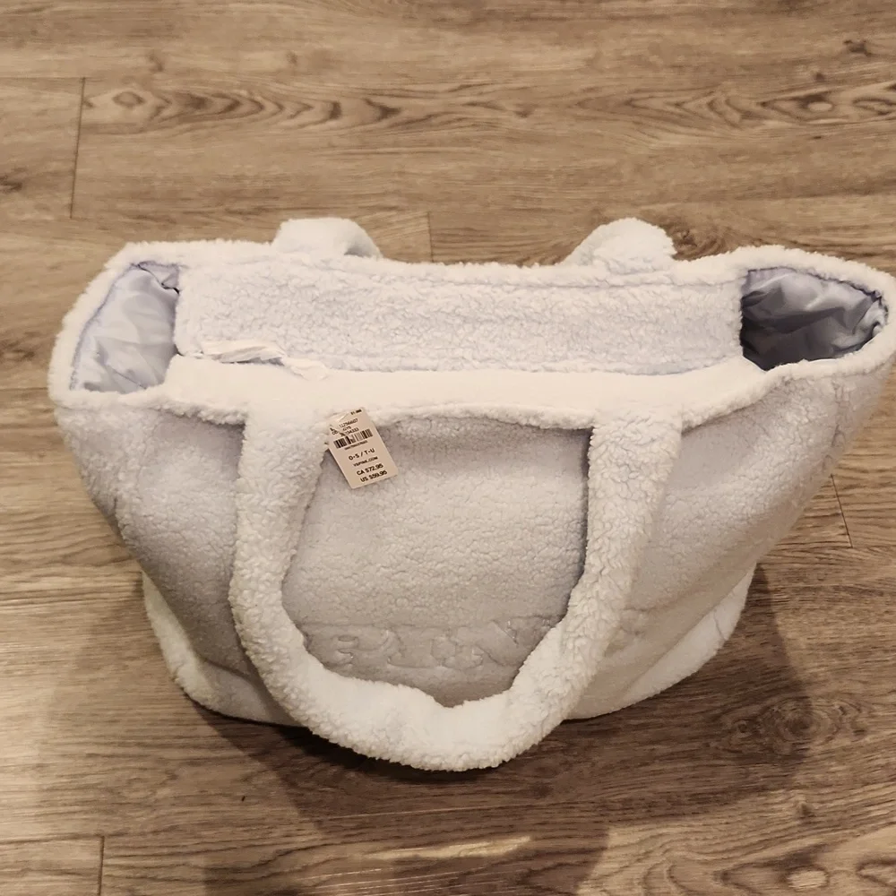 NWT PINK Victoria's Secret Sherpa Tote